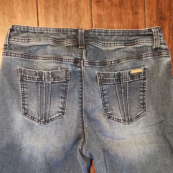 Chico's Dark Blue Slimming Jeans - Picture 4 of 4